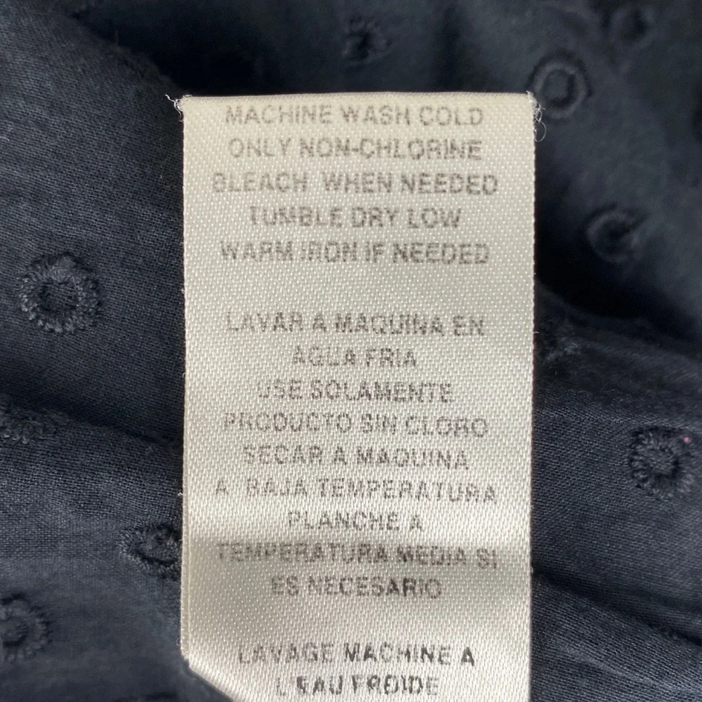 BCBG Max Azria black eyelet skirt - Picture 6 of 6